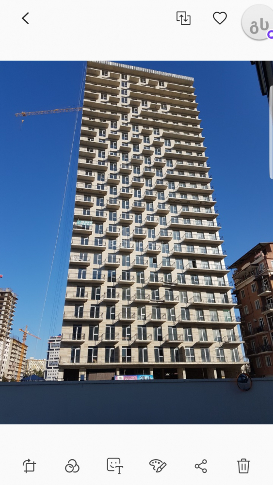 Mieszkanie 38.4 m² - Szeryf Chimsziaszwili, Batumi, Gruzja