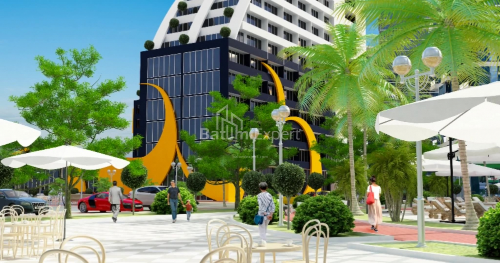 Obiekt w trakcie budowy 35 m² - Lecha i Marii Kaczyńskich, Batumi, Gruzja