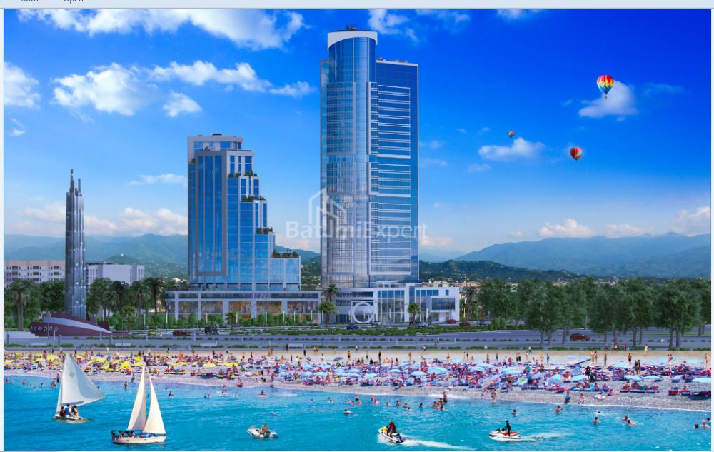 Mieszkanie 57.1 m² - Aleja Bohaterów, Batumi, Gruzja