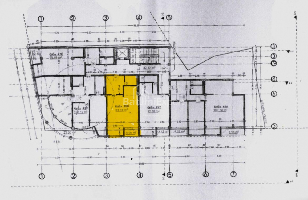 Mieszkanie 62 m² - Juriewskaja, Batumi, Gruzja
