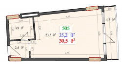 Mieszkanie 35.2 m² - Lecha i Marii Kaczyńskich, Batumi, Gruzja