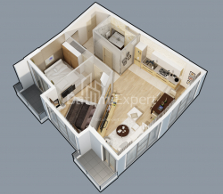 Obiekt w trakcie budowy 55.8 m² - Lecha i Marii Kaczyńskich, Batumi, Gruzja