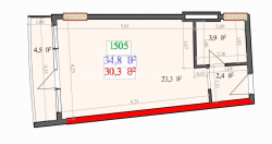 Obiekt w trakcie budowy 34.8 m² - Lecha i Marii Kaczyńskich, Batumi, Gruzja