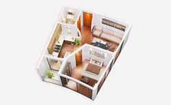 Mieszkanie 38.3 m² - Aleja Bohaterów, Batumi, Gruzja