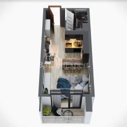 Obiekt w trakcie budowy 26.7 m² - Lecha i Marii Kaczyńskich, Batumi, Gruzja