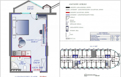 Mieszkanie 32 m² - Szeryf Chimsziaszwili, Batumi, Gruzja