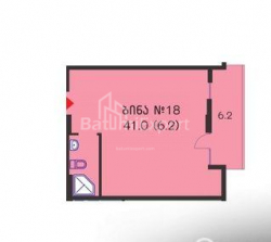 Mieszkanie 41 m² - Juriewskaja, Batumi, Gruzja