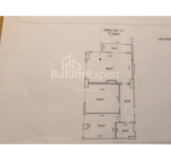 Mieszkanie 3-комн 73 m² - Ivane Javakhishvili, Batumi