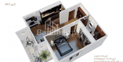 Mieszkanie 49 m² - Juriewskaja, Batumi, Gruzja