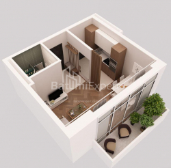 Mieszkanie 27 m² - David Agmashenebli, Batumi, Gruzja