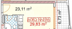 Mieszkanie 30 m² - Tbel-Abuseridze, Batumi, Gruzja
