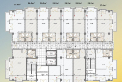 Mieszkanie 27 m² - Szeryf Chimsziaszwili, Batumi, Gruzja