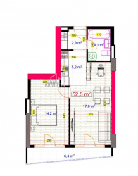 Mieszkanie 53 m² - Angisa, Batumi, Gruzja