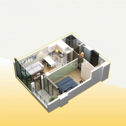 Obiekt w trakcie budowy 49.4 m² - Khaidara Abashidze, Batumi, Gruzja