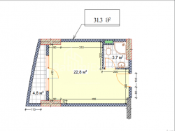 Mieszkanie 31.3 m² - Szeryf Chimsziaszwili, Batumi, Gruzja