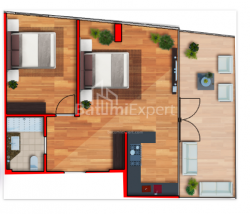 Mieszkanie 90 m² - Lecha i Marii Kaczyńskich, Batumi, Gruzja