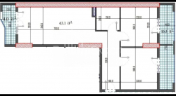 Mieszkanie 79.3 m² - Lado Gudiaszwili, Batumi, Gruzja
