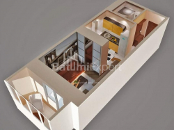 Mieszkanie 1-комн 32.8 m² - Ilja Czawczawadze, Batumi