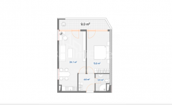 Mieszkanie 2-комн 58.8 m² - Khaidara Abashidze, Batumi