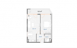 Mieszkanie 2-комн 58.8 m² - Khaidara Abashidze, Batumi